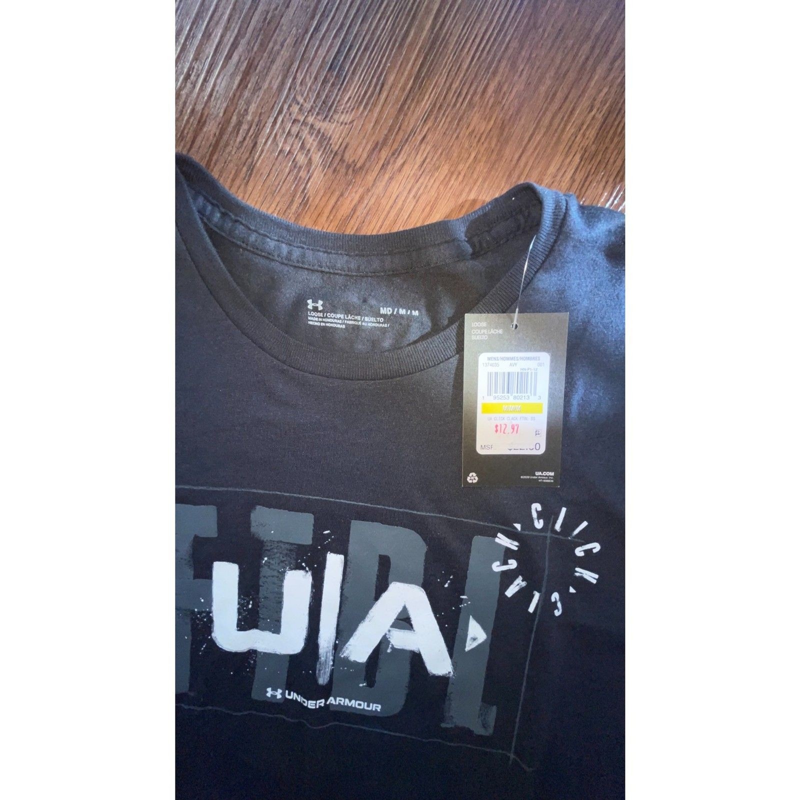 Under Armour “Future UA” Graphic T-Shirt – Black L (Men’s) image 5