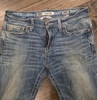 BKE Carter Jeans Straight Leg Size 33S Limited Edition Buckle Distressed Denim — photo 2