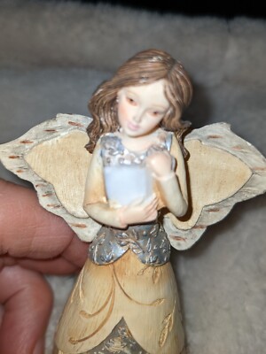 Pavilion 2006 Elements Angel Resin Figure 4 1/2'' Spiritual Wisdom 82009