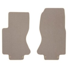 Velours Fußmatten für Jaguar S-Type Bj. 1999 - 2008 Automatten VORNE BEIGE STD