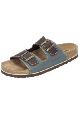 Dr. Brinkmann Pantoletten Herrenschuhe Hausschuhe 600308-5 Gr.39-48 blau Neu13