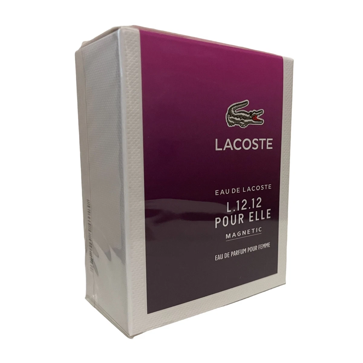 New Sealed Lacoste L.12.12 Magnetic 80ml EDP Spray Women Perfume