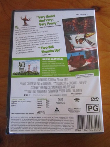 DVD ANTZ GREAT ** MUST SEE ** - Picture 2 of 2