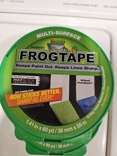 Frog Tape Painters Tape Multi-Surface 1.88" x 60 yds Proffesional Painters Tape.