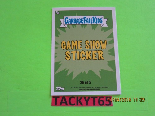 2016 GARBAGE PAIL KIDS TRASHY TV 2 SINGLE BASE CARD(S) NEW YOU CHOOSE - Picture 30 of 178