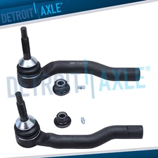 Front Outer Tie Rods for 2016-2021 Ford Edge Fusion Lincoln MKX MKZ Continental
