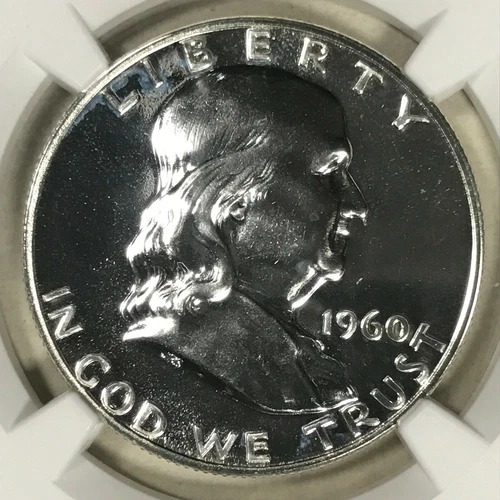 1960 Franklin Half Dollar PF67 NGC Splendid!