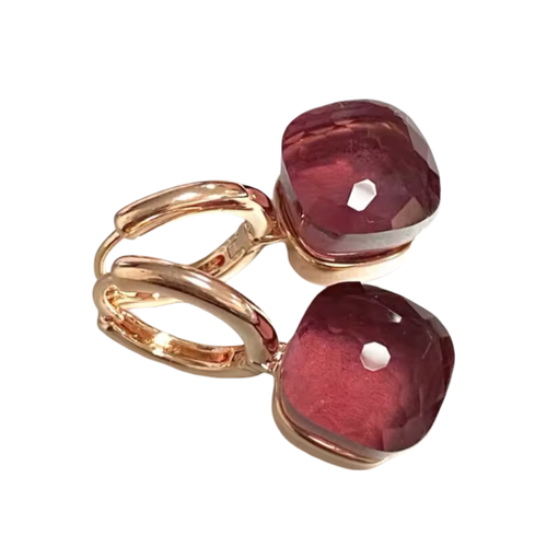 Smeraldo Cuscino 925 Argento Sterling Verde Cerchio Oro Pieno Orecchini Di Donna - Imagen 73 de 76