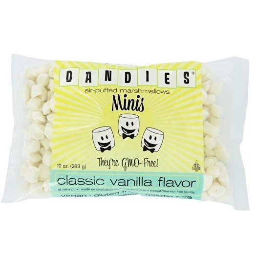 From Bhnm123 Dandies Minis Vegan Marshmallows Vanilla 10 Ounce Bag for
