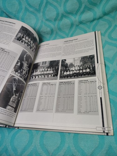 2001-2002 Duke Blue Devils Basketball Yearbook - Large Hard Cover Book - Picture 12 of 20