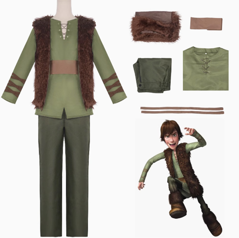 Dragon Taming Master Temporada 3 Pequeño Hipo Cosplay Halloween Cosplay Disfraz