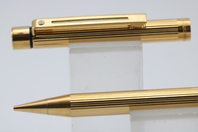 Vintage (um 1976-99) Sheaffer Targa Nr. 1005 23k Gold Plate Druckbleistift