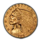 1926 G$2.50 Indian Head Gold Quarter Eagle - Flashy Luster - SKU-G2899