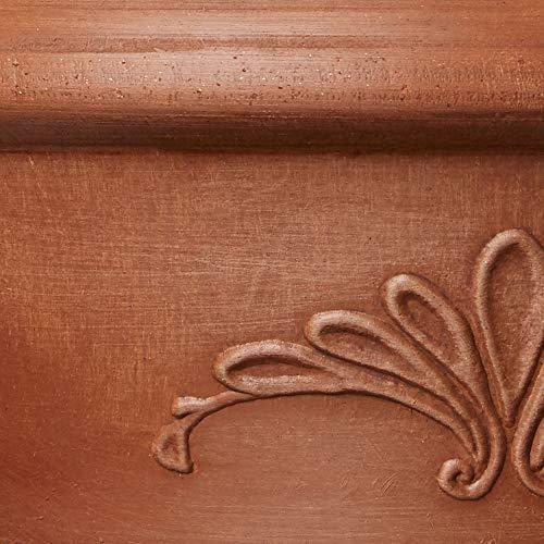 Arcadia Garden Products PSW TA25TC Bulb Pan, 10 by 3.5-Inch, Terra Cotta,