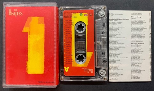 The Beatles "1" Cassette CRSC CL419 **VERY SCARCE OFFICIAL CHINESE ISSUE 2001** - Picture 8 of 15