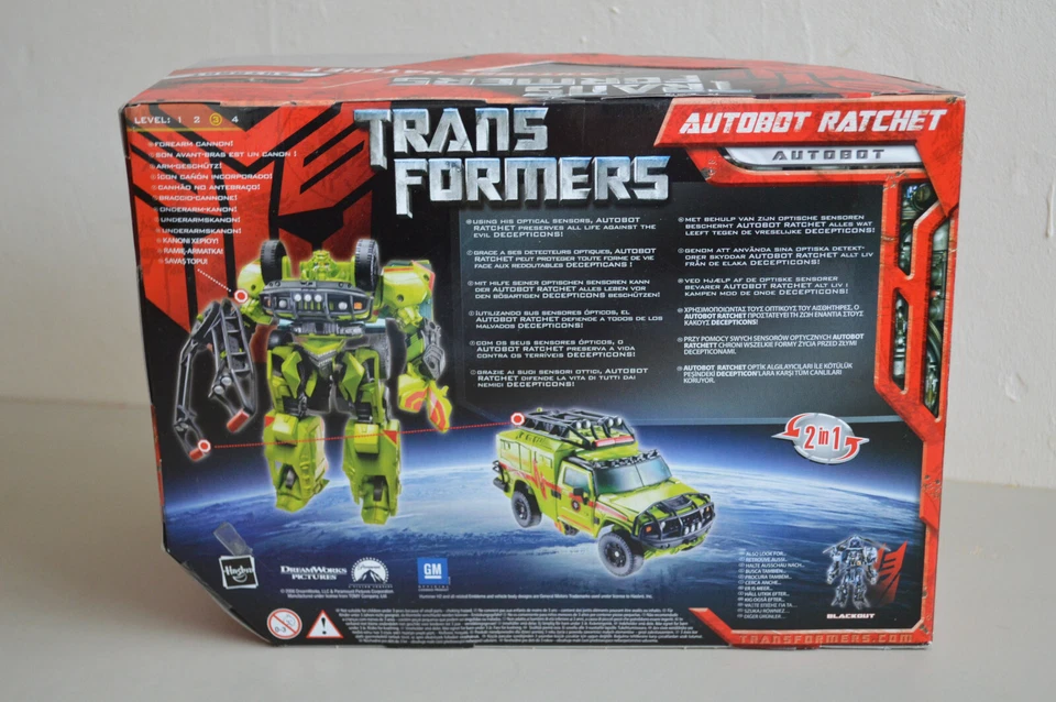 2006 Hasbro - Transformers Movie Figure: Autobot Ratchet (Voyager Class) New - Image 4 of 4