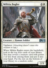 Magic the Gathering MTG Militia Bugler (29) Core Set 2019   LP
