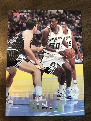 David Robinson 1993-94 NBA Hoops David s Best Spurs #DB2   *8821*