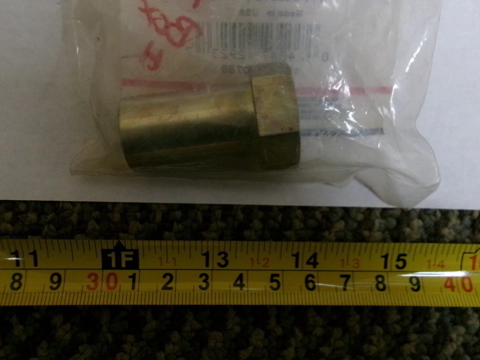 Briggs and Stratton 1713523SM MANGA TUERCA 9/16-18X0. Foto 3 de 4