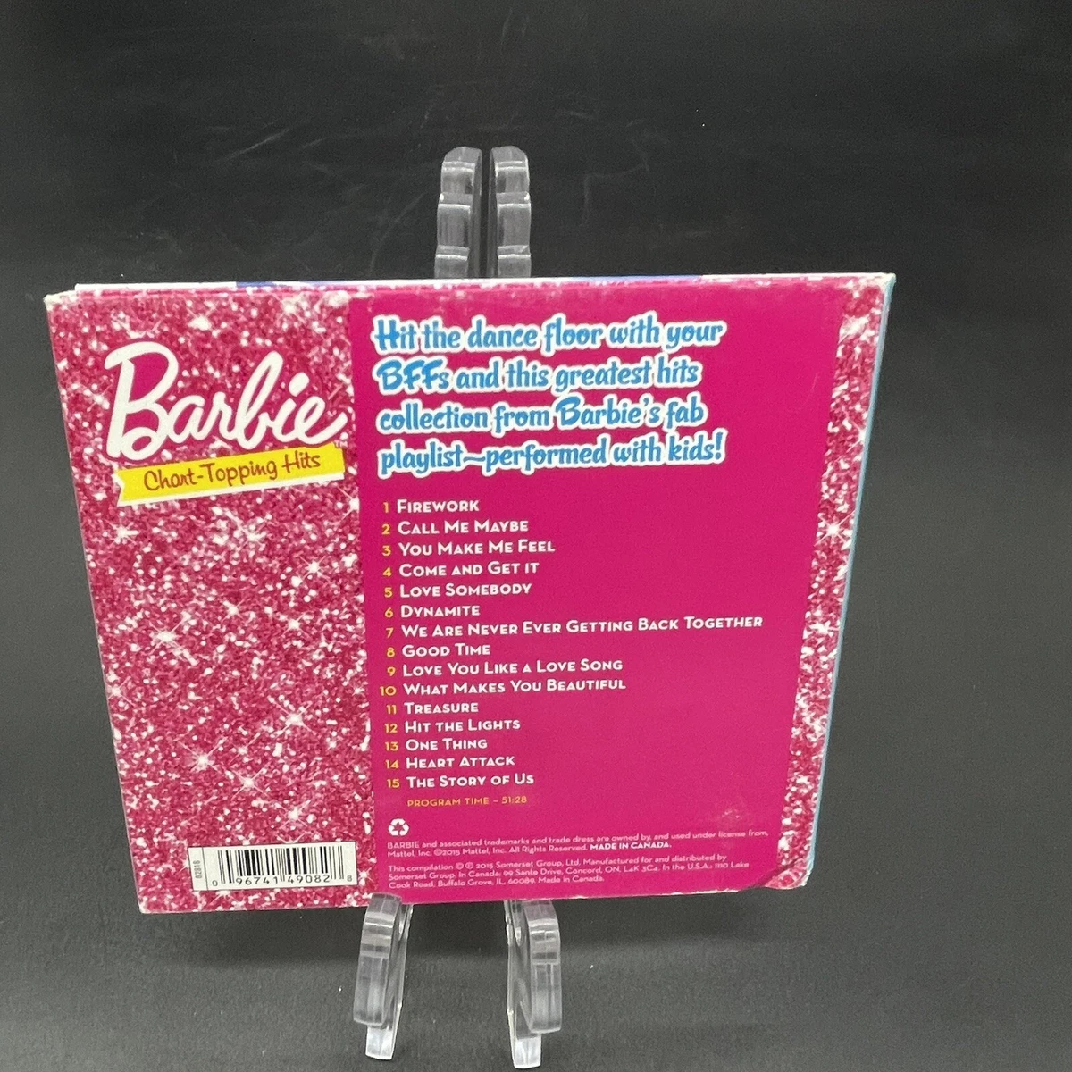 My Fab Playlist CD Barbie music compilation 96741490828 eBay