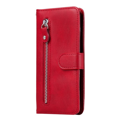 Case for LG K12 Plus K40 K41S G9 Zipper PU Leather Flip Wallet Stand Phone Cover - Picture 16 of 16