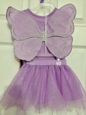 HALLOWEEN COSTUME FOR BUTTERFLY GIRL toddler Set 3 piece set Brand New