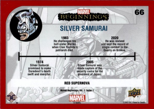 2022 Upper Deck Marvel Beginnings Volume 2 Series 1 | SINGLES - Picture 119 of 373