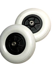 8x2 200x50 Caster Wheels Jazzy  Wheelchair PU Foam Casters 8"X2" Better Strength