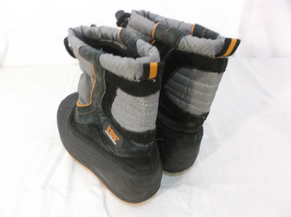  Niños Guarnición Estilo Azul Marino Bolsos Niños Azul/Negro/Naranja Talla 12 Botas 100245 Foto 4 de 4