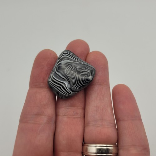 Psilomelane Tumbled Polished 10g 2.5cm Chihuahua Mexico Mineral Specimen - Picture 4 of 16