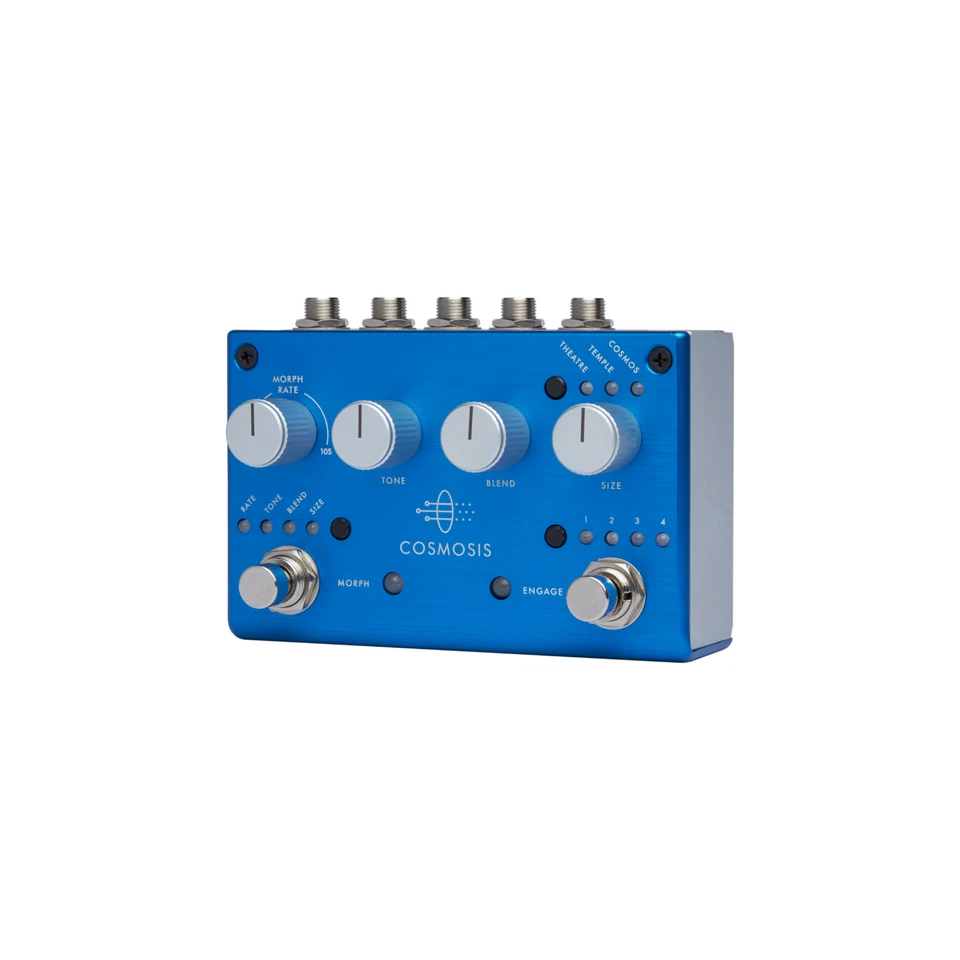 New Pigtronix Cosmosis Stereo Ambient Morphing Reverb Guitar Effects Pedal - Image 4 of 4