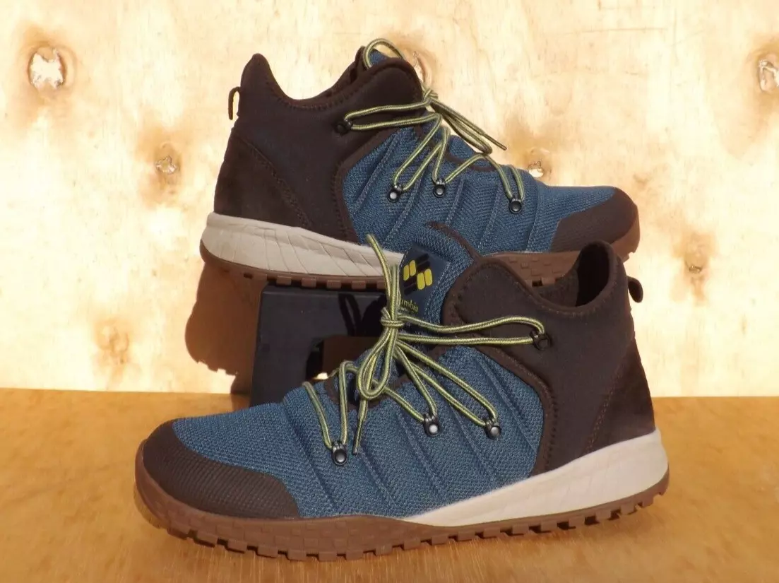 Size 15 Columbia Men s Fairbanks 503 Hiking Boots Whale Mineral
