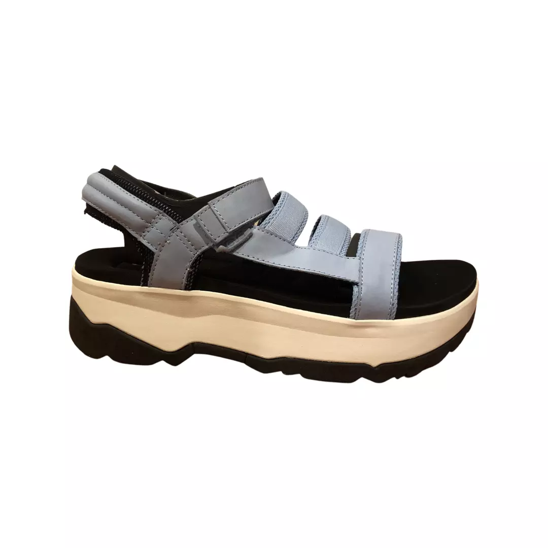Teva Women s Zamora Platform Sandals Blue Bell 1015177 eBay