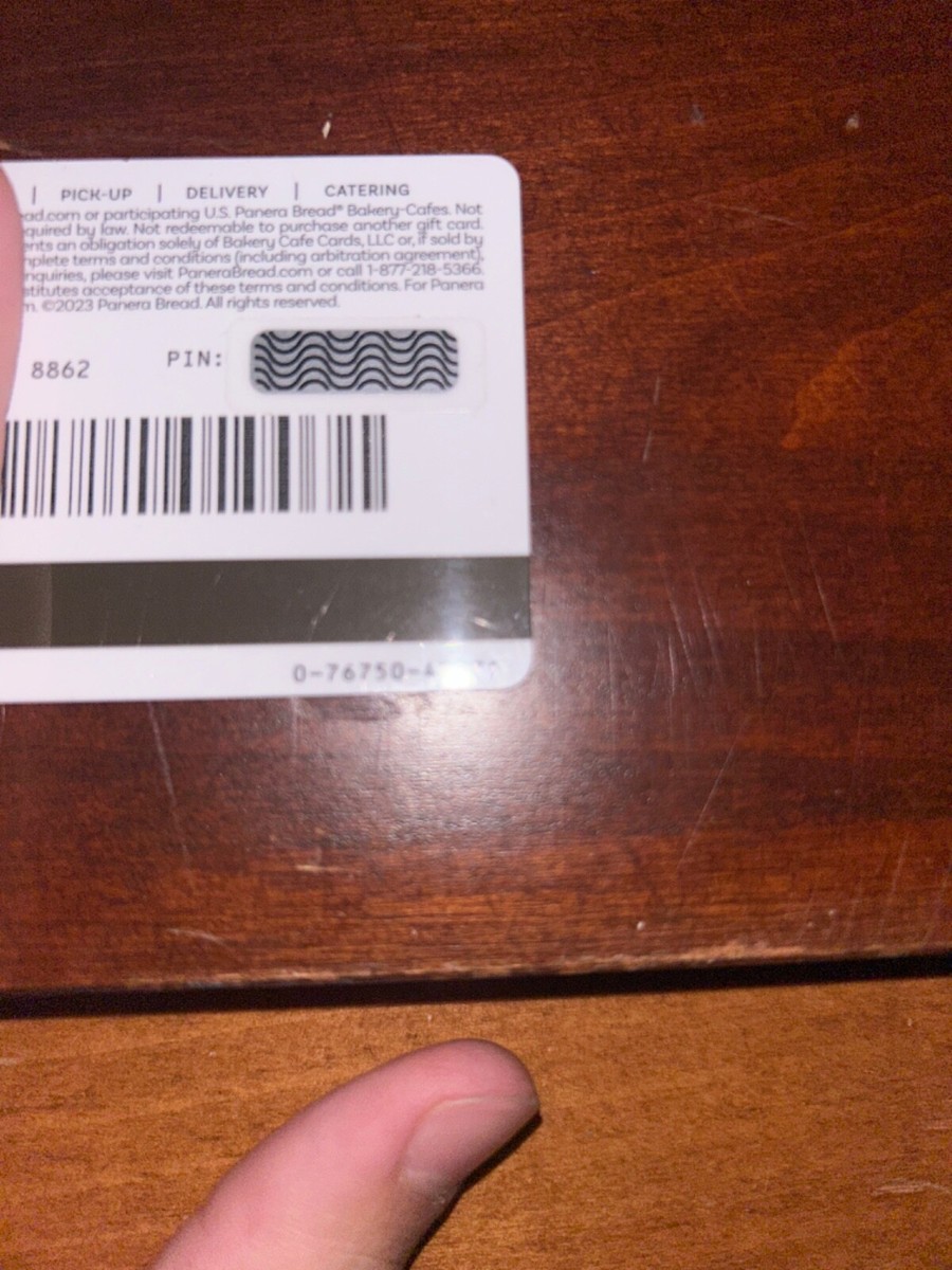 $15 Panera Bread Gift Card - Full Value Remaining - NO Expiration 