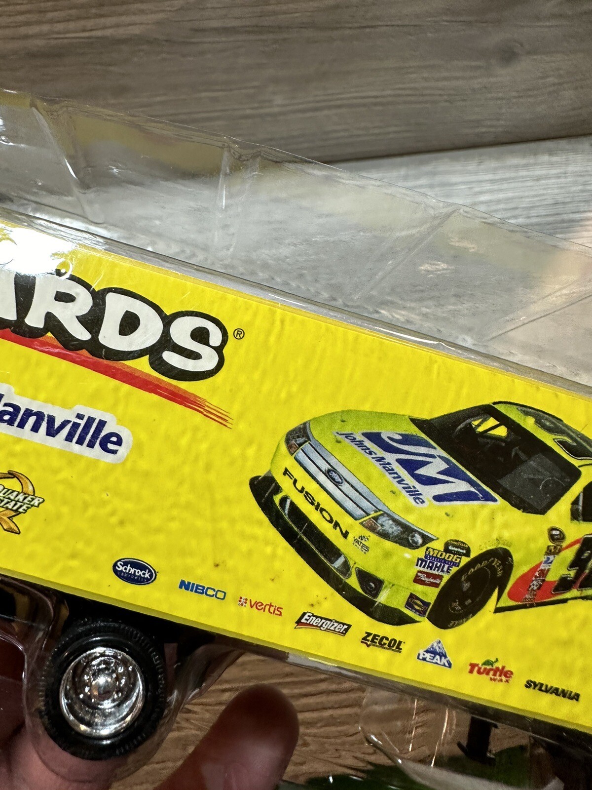 Menards 98 Paul Menard Yellow Racing Semi Truck Trailer Collectible eBay
