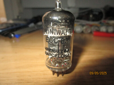 Lampe 12AX7 Miniwatt Dario Pour Ampli - Occasion Fonctionnelle