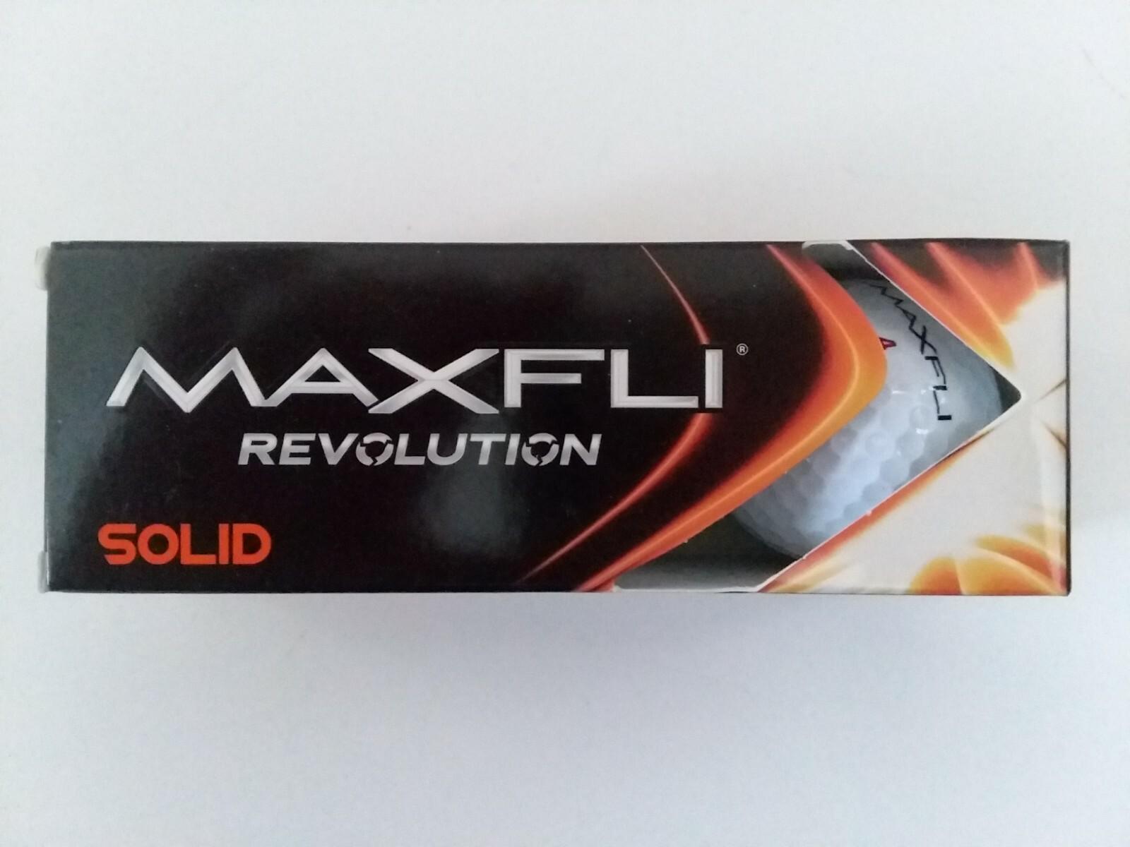 Maxfli Revolution Box of Three Golf Balls NIB Flight