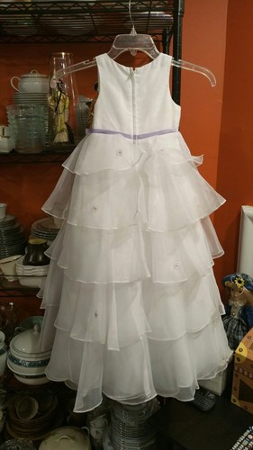 Vestido estilo campesino flor niña talla 5 - Imagen 2 de 11