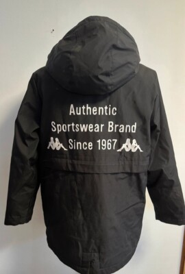   Kappa Winterjacke für Jungen   Größe 152   Schwarz   Warm & Stylisch  