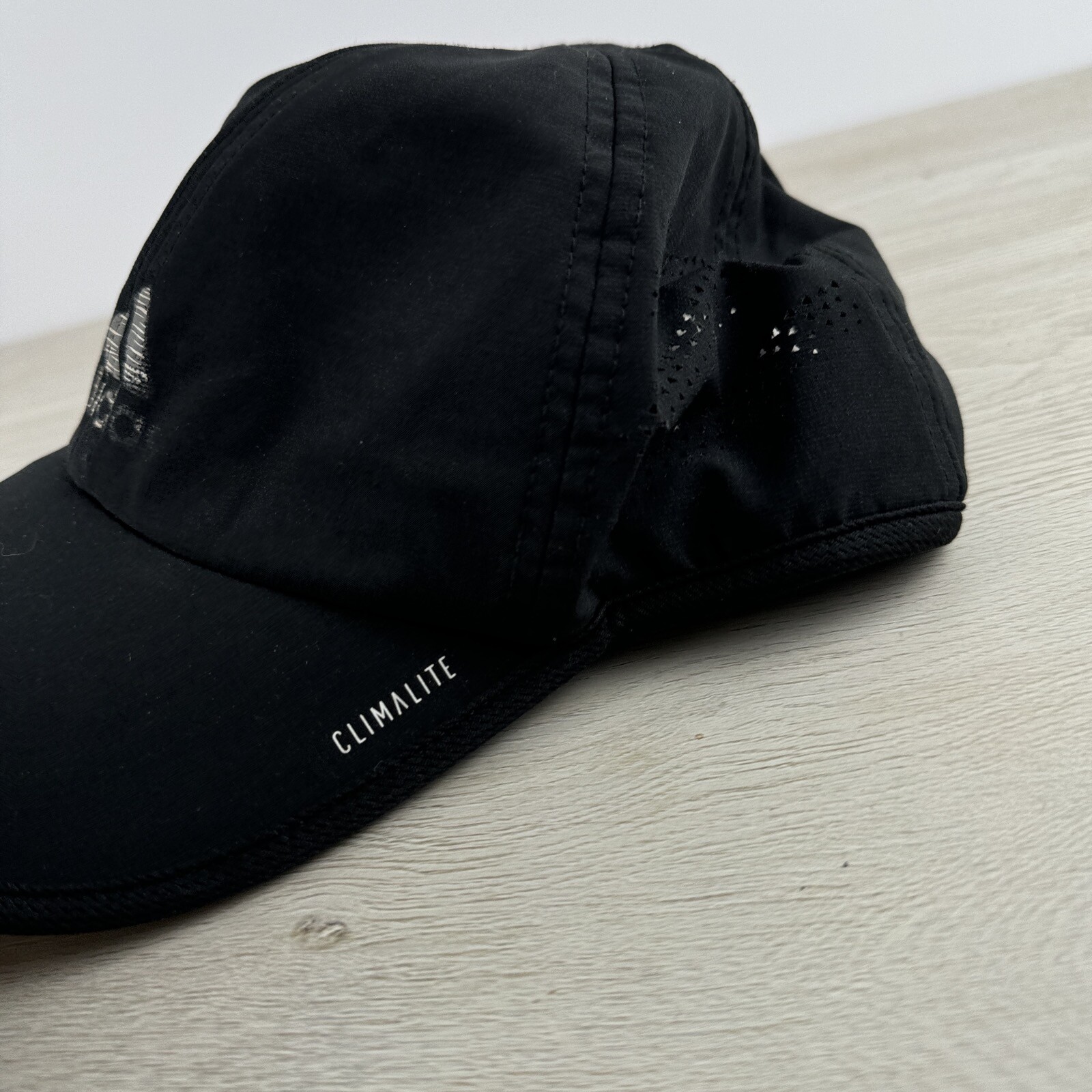 Black Adidas Patch Black Adjustable Hat Adult Siz… - image 8