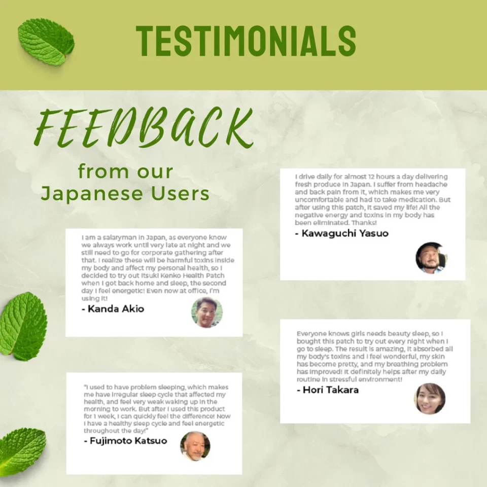 [BUY 1 - 50pcs] Original Itsu.Kenk Japan Cleansing Detox Foot Patch Herbal Heal - Image 3 of 4