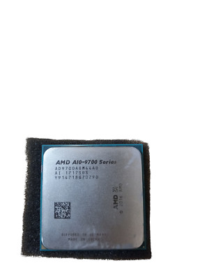 AMD A10-9700 AM4 3.5GHz Quad Core APU Processor AD9700AGM44AB 2MB 65W
