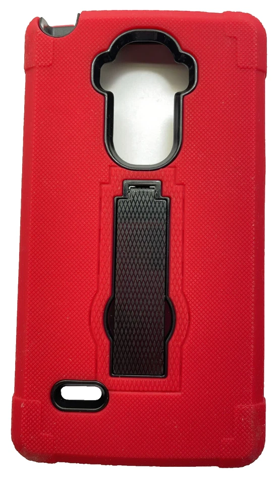 Sonne Premium Telefono Custodia Con Cavalletto per LG G Stylo (LS770) - Red/Nero - Immagine 4 di 4