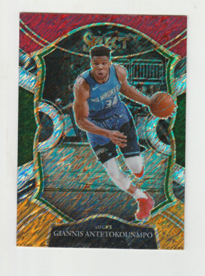 ヤニスアテトクンポ　プリズム ヤニスアテトクンポ プリズム 2021 Panini Select Giannis