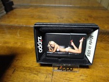 RED SHOE GIRL PINUP ZIPPO LIGHTER MINT IN BOX