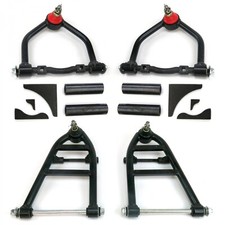 Mustang II IFS Performance Tubular Control Arms Kit with Gussets Drag Gasser 350
