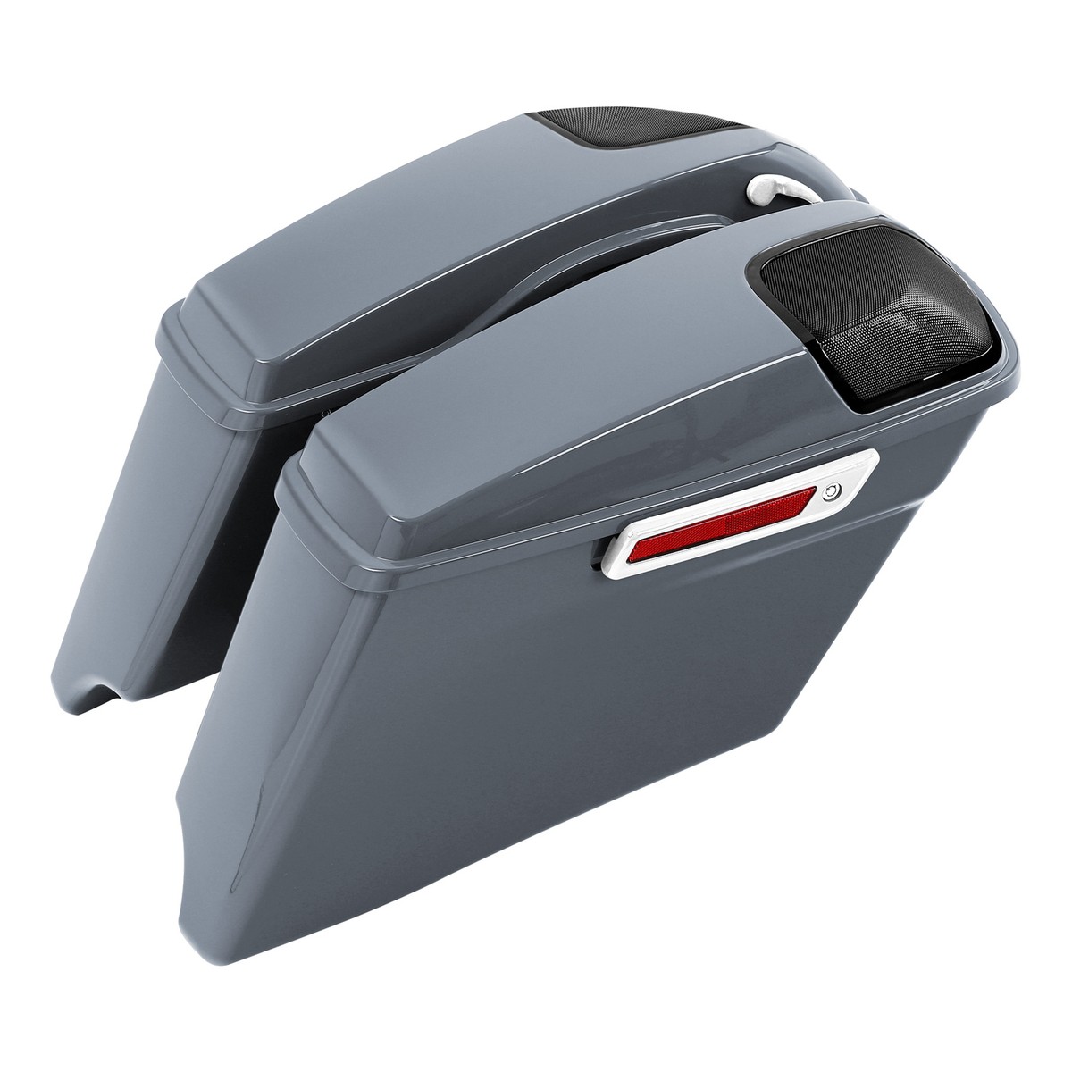 Thisismysportswear ハット answer4 4'' Stretched Hard Saddlebags Fit For Harley CVO Street
