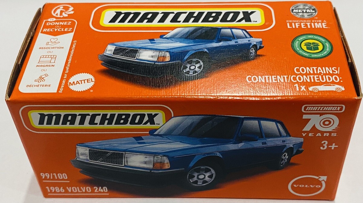 希少　海外　Matchbox Specials  ミニカー Matchbox 1986 Volvo 240 Blue 2023 new | eBay