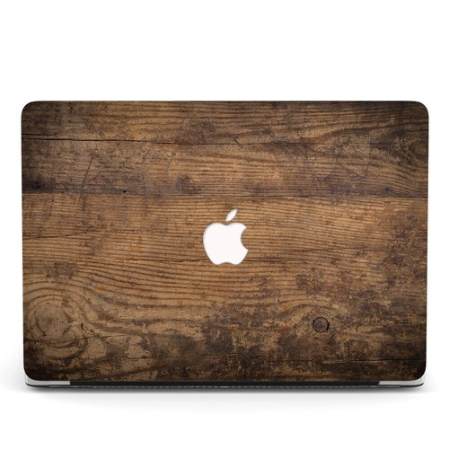 Wood Pattern Snap On Hard Case+Keyboard Cover for Macbook Air Pro 11 13 14 15 16 - Picture 24 of 30