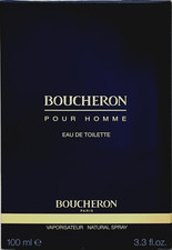BOUCHERON POUR HOMME EAU DE TOILETTE SPRAY FOR MEN 3.3 Oz / 100 ml BRAND NEW  